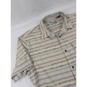 Howler Bros San Gabriel Mescal Jacquard Oyster S/S Shirt - Men's XL Excellent